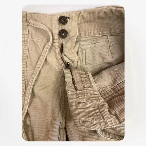 Jacob Connexion Tan Colour  Cargo Corduroy Pants Size 5/6 - Picture 6 of 8